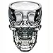 WMSTUDIO Creative Crystal Cup Skull Bottle of Wine Vodka Cocktail Cup Beer Mug Pirates of Glass Item, 1 Pc Transparent