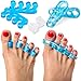 Toe Separators and Toe Streightener Restore Toes to Their Original Shape Gel Toe Stretcher Toe Spacers for Women and Men Hammer Toes Bunion Corrector Relaxing Toes