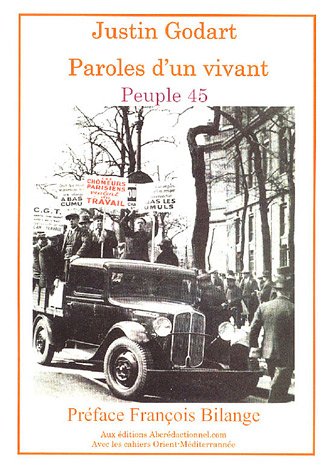 Paroles d'un vivant