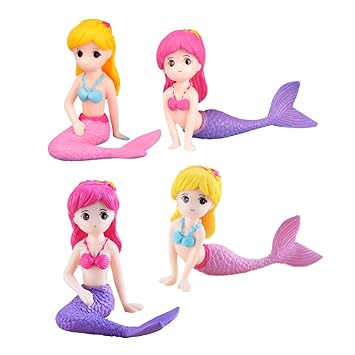 mermaid aquarium toy