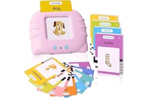 Talking Flash Cards for Kids 510 Sight Words Toddler Language Learning Educational Toy Montessori Toys Pocket Speech Therapy 