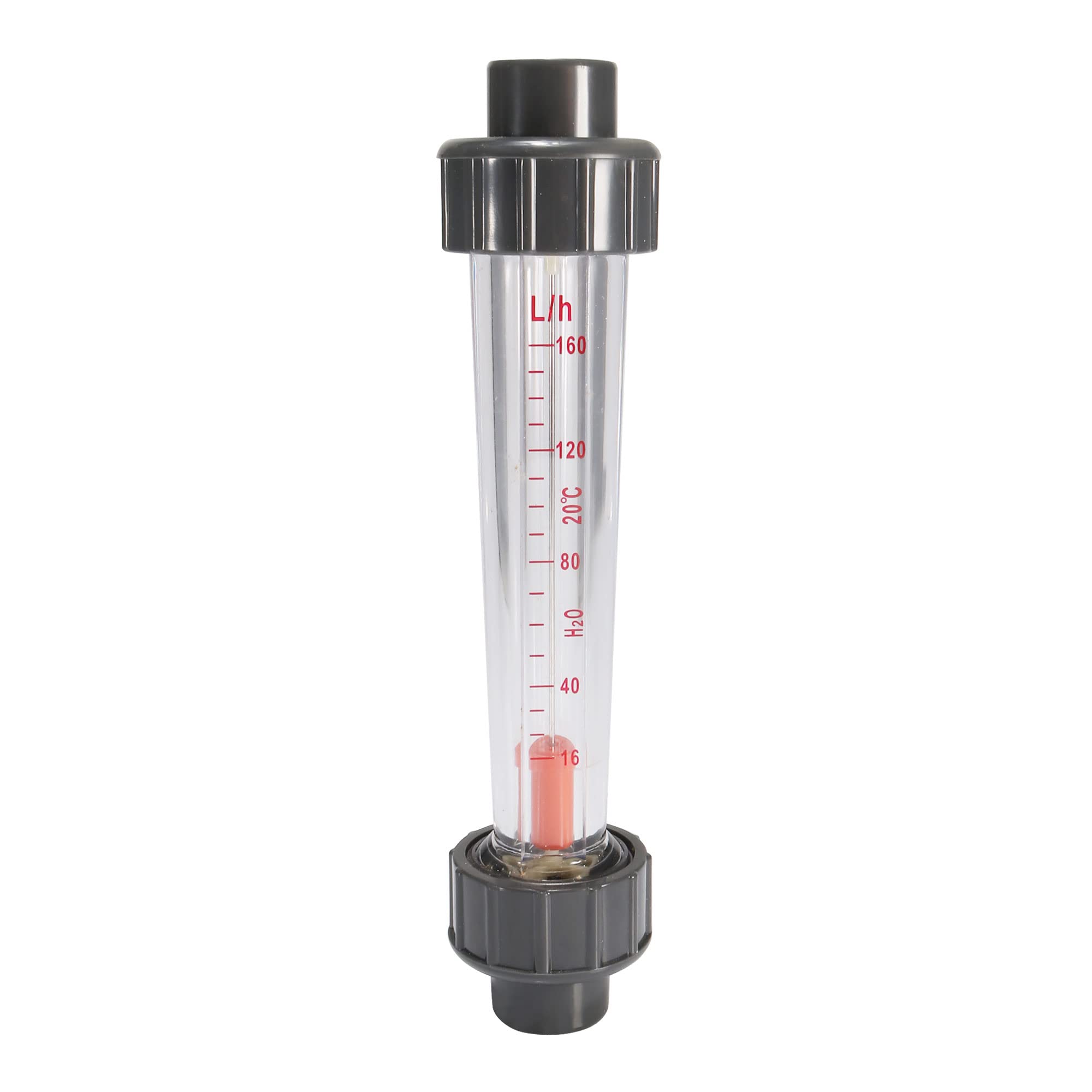 Sourcingmap LZS-15D Water Liquid Flow Measuring Tube Design Flowmeter 16-160L/h