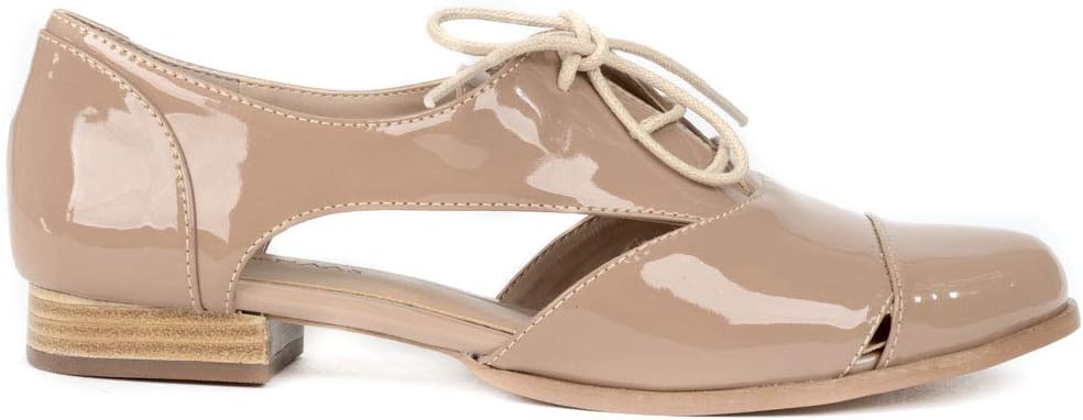 oxford feminino aberto na lateral