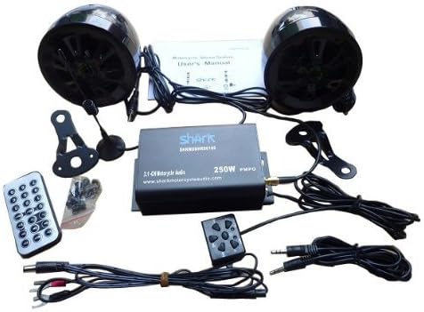 shark audio motorcycle