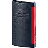 S.T.Dupont 020160N MaxiJet Lighter Punch, Black &amp; Red