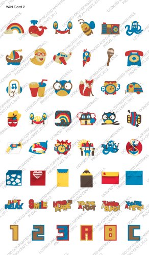 Cricut Wild Card 2 Cartridge