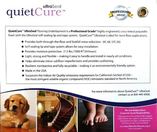 Amazon Com Quiet Cure Ultraseal Floating Wood And Laminate