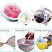 Silicone Stretch Lids - MMTX 12Pcs Reusable Food Storage Lids Durable Silicone Bowl Covers Elastic Food Covers with Various Sizes, Keep Food Fresh