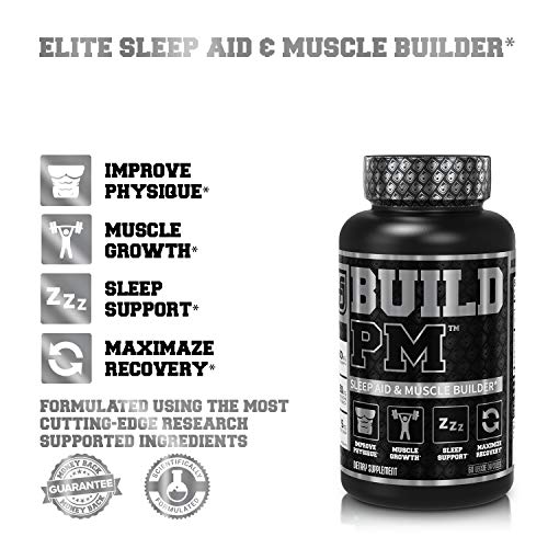Build PM Night Time Muscle Builder & Sleep Aid Post Workout Recovery