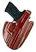 Gould & Goodrich 803-G20 Gold Line Three Slot Pancake Holster (Chestnut Brown) Fits GLOCK 20, 21, SW M&P.45