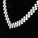 Bridal Wedding Pageant Jewelry Rhinestone Necklace Earring Set