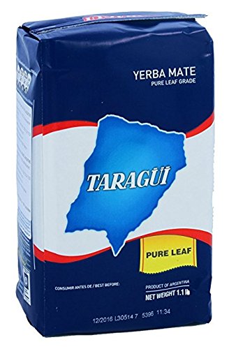 Taragui Yerba Mate + Bombilla + Glass & Leather Gourd