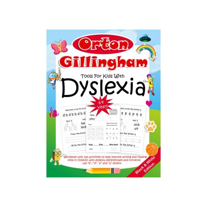 Buy Orton Gillingham Tools For Kids With Dyslexia. Workbook with 100