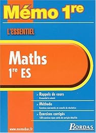 Maths, 1re ES