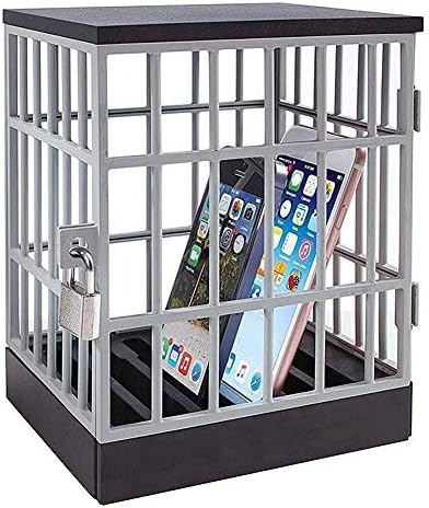 SOLOTREE Mobile Phone Jail Cell Cell Phone Prison Phone Cell Lock up included Padlock & Keys