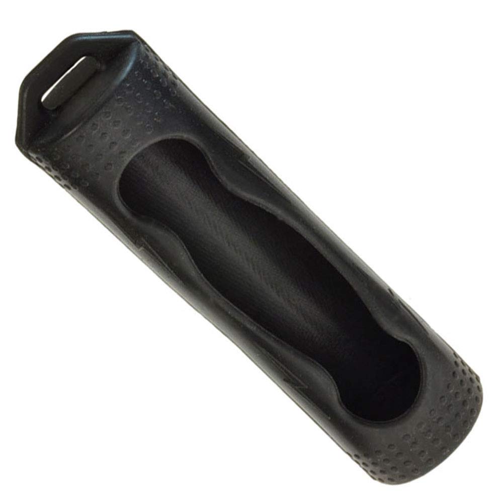 Armerah 20700 eCig Vape Battery Protective Case Cover Sleeve Silicone Rubber Single Black