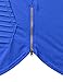 URBANCREWS Mens Hipster Hip Hop Short Sleeve Hoodie w/Zippers Royal, L