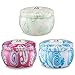 Onlywax Vanilla,Lemongrass and Rose Strongly Scented Sustainable 4 Oz Big Eco-Friendly Pure Soy Wax Travel Tin Candles, 3-Pack