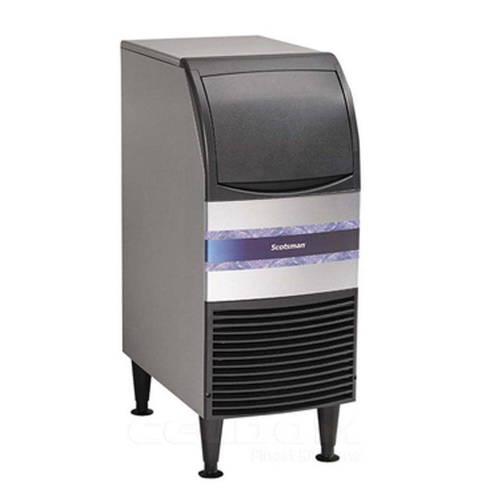 Scotsman CU0715MA-1 Essential Ice Cube-Style Ice Maker with Bin, Stainless Steel, 115-Volts
