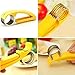 Fruit Slicer - One Squeeze 6 Perfect Slices - for Bananas, Cucumbers, Kiwi, and sausages