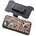 iPhone 6s Phone Case with Screen Protector,iPhone 6 Case with Belt Clip,Vodico Heavy Duty Defender Camo Silicone Protective Cover+Hard Bumper Shockproof Stand Holster Cases for Men/Women (W Black)