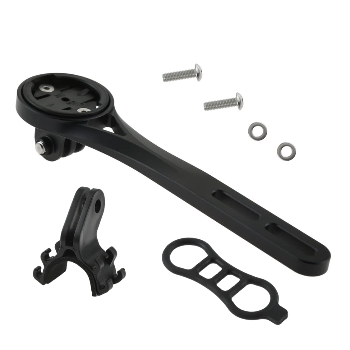 SURIEEN Integrated Handlebar Out Front Bike Mount Road Bicycle Computer Extended Mount Compatible with Garmin Edge 25 130 200 500 510 520 800 810 820 1000 1030