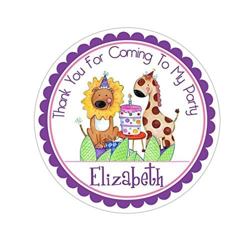 Personalized Customized Birthday Party Favor Thank You