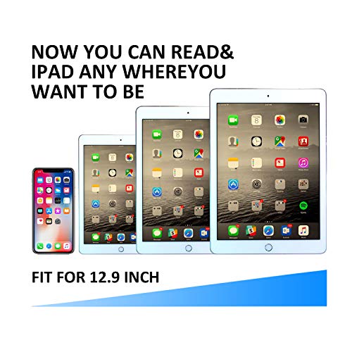 image for ieGeek Large Tablet Phone Stand for Bed Sofa Desk, Adjustable and Fold