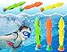 Raise Toy Deluxe Underwater Swimming/Diving Pool Toy Rings(4Pcs),Diving Sticks(3Pcs), Bandits(4Pcs),Aquatic(3Pcs),Under Water Treasures (12Pcs) with Waterproof Storage Bag - Pack of 26