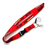 JDM HONDA MUGEN RED Lanyard Neck Phone Key Chain Strap Quick Release CIVIC SI