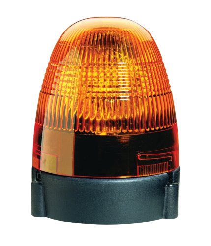 HELLA 007337011 KL Rotafix Series 24V Amber Fixed Rotating Beacon