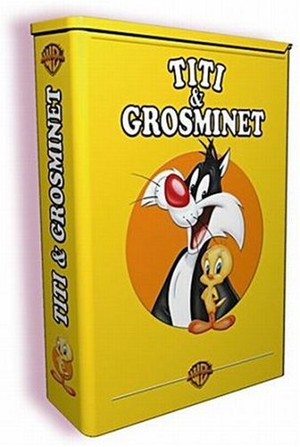 Coffret Titi & Grosminet - Attention Danger + Dans La Lune - Coffret Tirelire