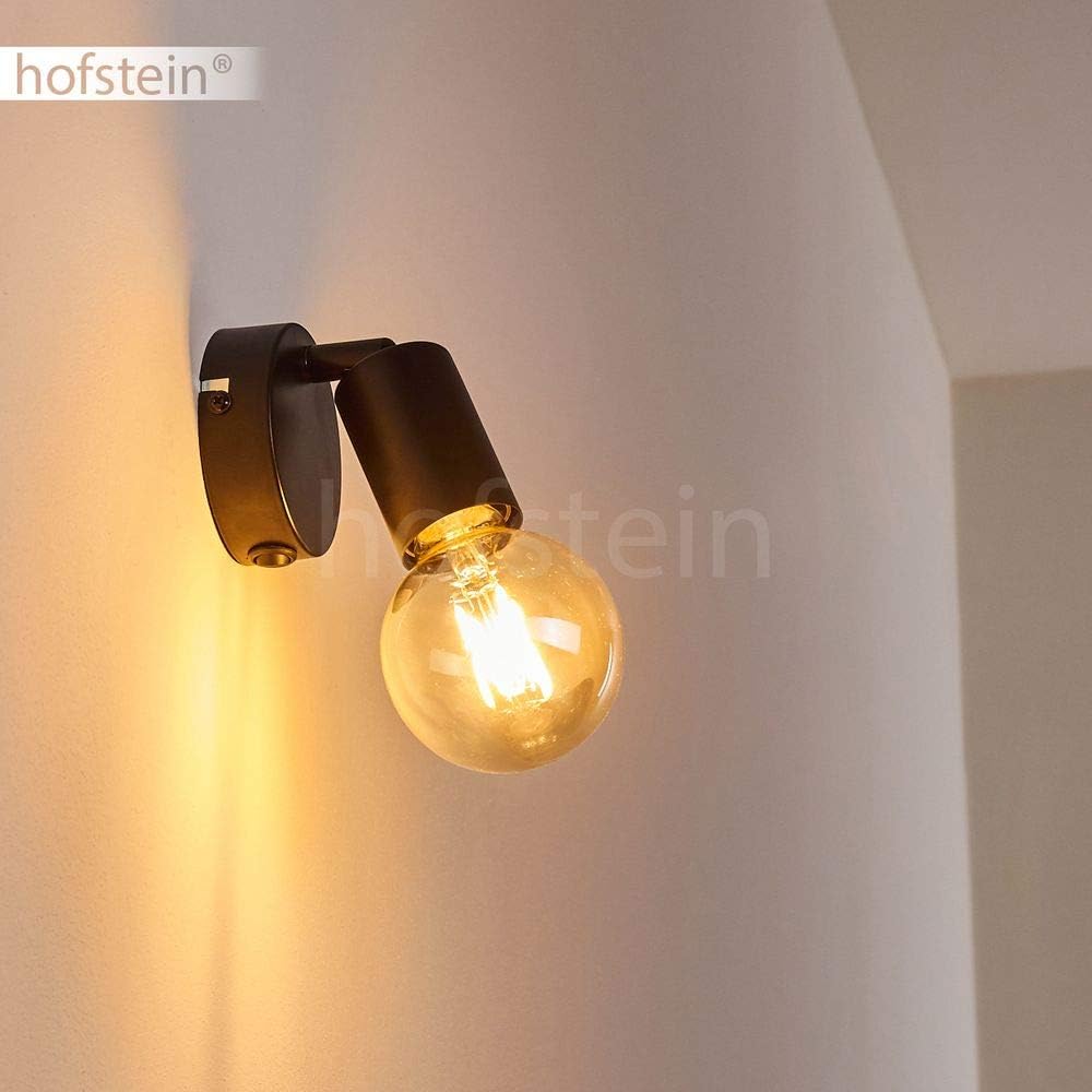60 Watt 4-flammig mit verstellbaren Strahlern Deckenlampe aus Metall in