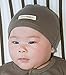 L'ovedbaby Unisex-Baby Newborn Organic Cute Cap, Bark, 3/6 Months