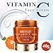 Vitamin C Cream, BREYLEE Whitening Face Cream Anti Aging Anti Wrinkle Facial Cream with Hyaluronic Acid Day and Night Moisturizing Cream for Face and Eye Beauty Care(40g, 1.41fl oz)