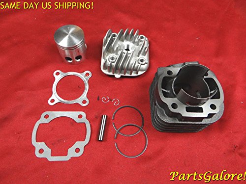 scooter 70cc Big Bore Cylinder Kit 50cc 2 Stroke 47mm 10mm 1PE40QMB ATV
