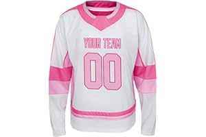 Pullonsy White Customized Hockey Jersey for Men Women Youth S-8XL Alternate Embroidered Name & Numbers - Make Your Own