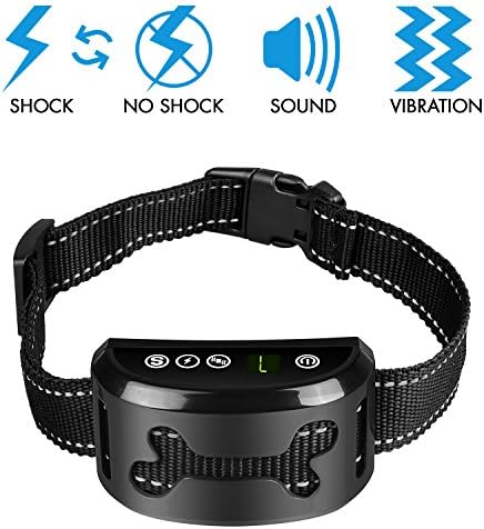 [ 2018 Version ] Dog Bark Collar - Dog Barking Control Devices with Vibration, No Harm Static Shock, Beep Mode to Anti Bark - No Bark Dog Training Collar for Small Medium Large Dog