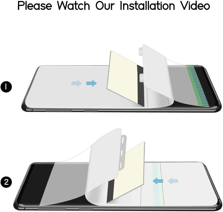 Samsung Galaxy S10 TPU Screen Protector,3 Pack TPU Screen Protector 2 Pack Tempered Glass Camera Lens,Compatible with Galaxy S10,Curved Coverage,Bubble Free,Anti-Scratch Flexible Clear TPU Film by SYF