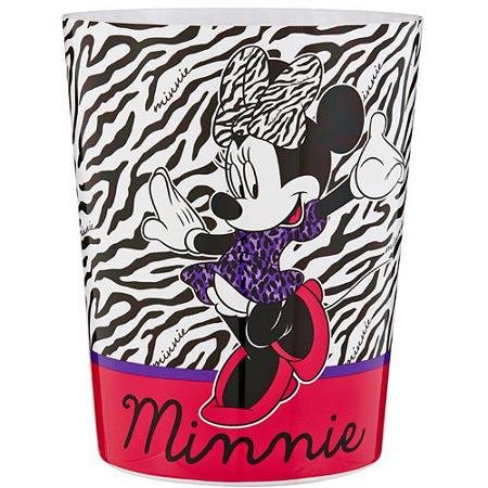 Disney Diva Minnie Mouse Wastebasket - Garbage Can