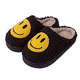 dubuto Smile Face Slippers for Girls Boys, Cute