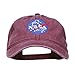 e4Hats.com NASA Insignia Embroidered Pigment Dyed Cap - Maroon OSFM