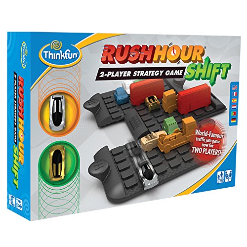 Think Fun Rush Hour Shift Two Player Strategy Game - A Two Player Version of International Rush Hour - //coolthings.us