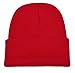 DIDKU Red Knit Cap Beanie Cap Cover Red Knit Beanie Winter Caps Winter Hats Red