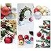 Christmas Ball Assorted Pendant Shatterproof Ball Ornament Set Seasonal Holiday Wedding Party Decorations(24 pcs, 3 cm) (Pink)
