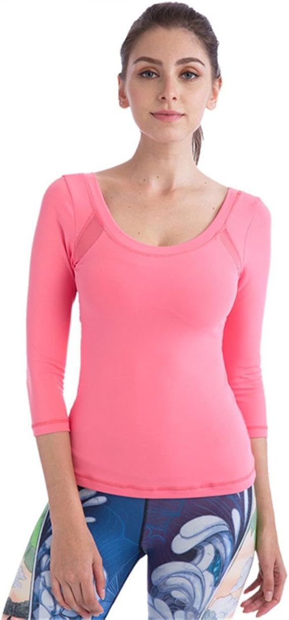 Amazon フィットネス用品店 ヨガtシャツ 長袖 スポーツtシャツ レディース ランニング フィットネス ウェア フィットネス トレーニング シャツ 通販