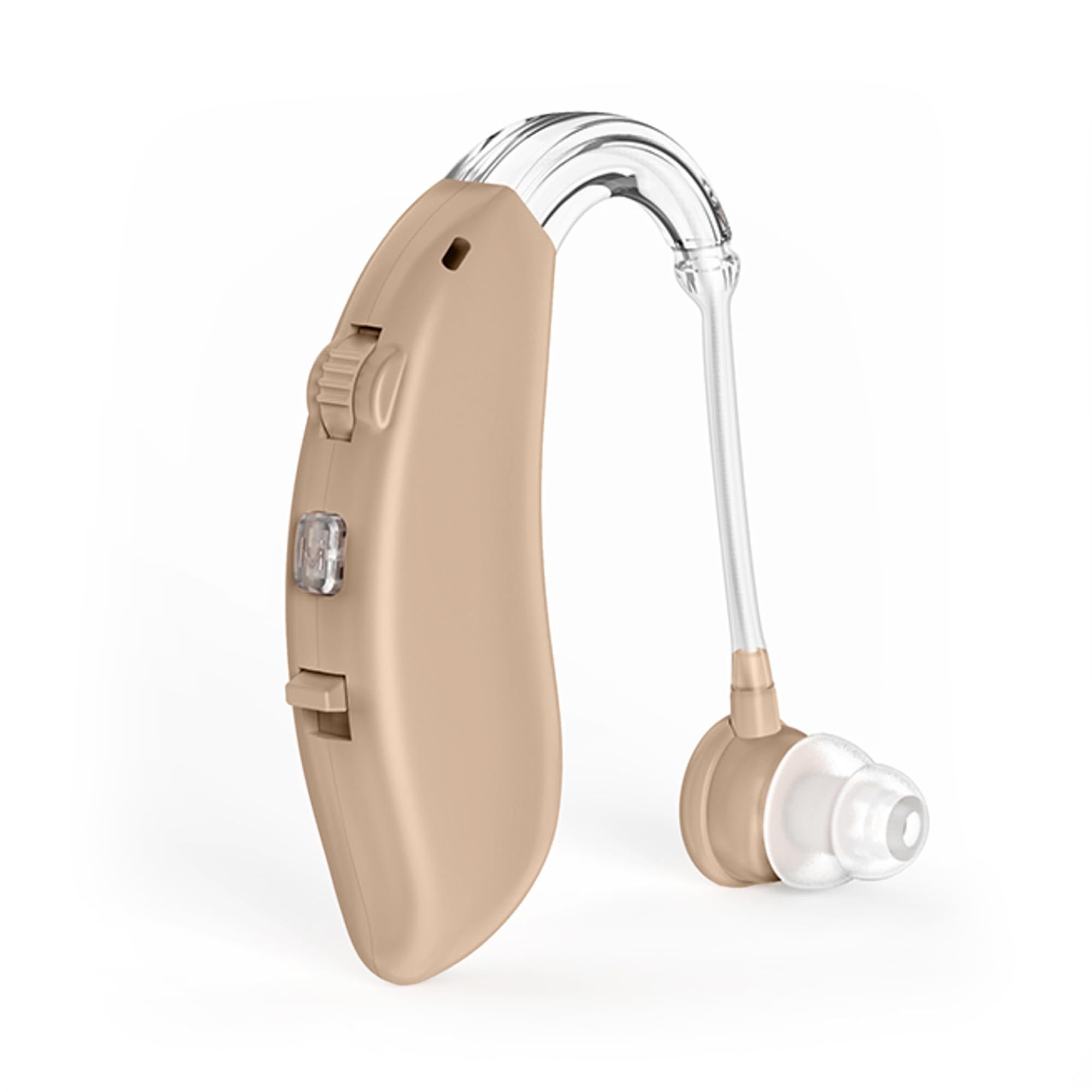 MEDca Digital BTE Device - Rechargeable Receiver in Canal Assist Device with Modes with Noise Cancellation and Volume Control