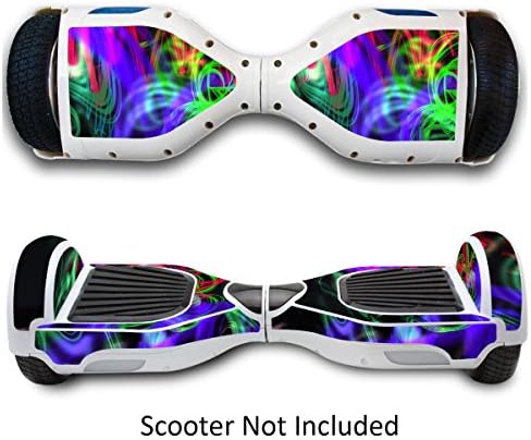 Protective Vinyl Hover Board Skins Decals for Two Wheels Scooter- Electric Scooters Stickers for Smart Bluetooth Self Balancing Scooter -