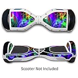 Protective Vinyl Hover Board Skins Decals for Two Wheels Scooter- Electric Scooters Stickers for Smart Bluetooth Self Balancing Scooter -