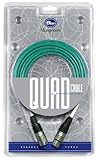 Blue Quad 20 Foot Microphone Cable